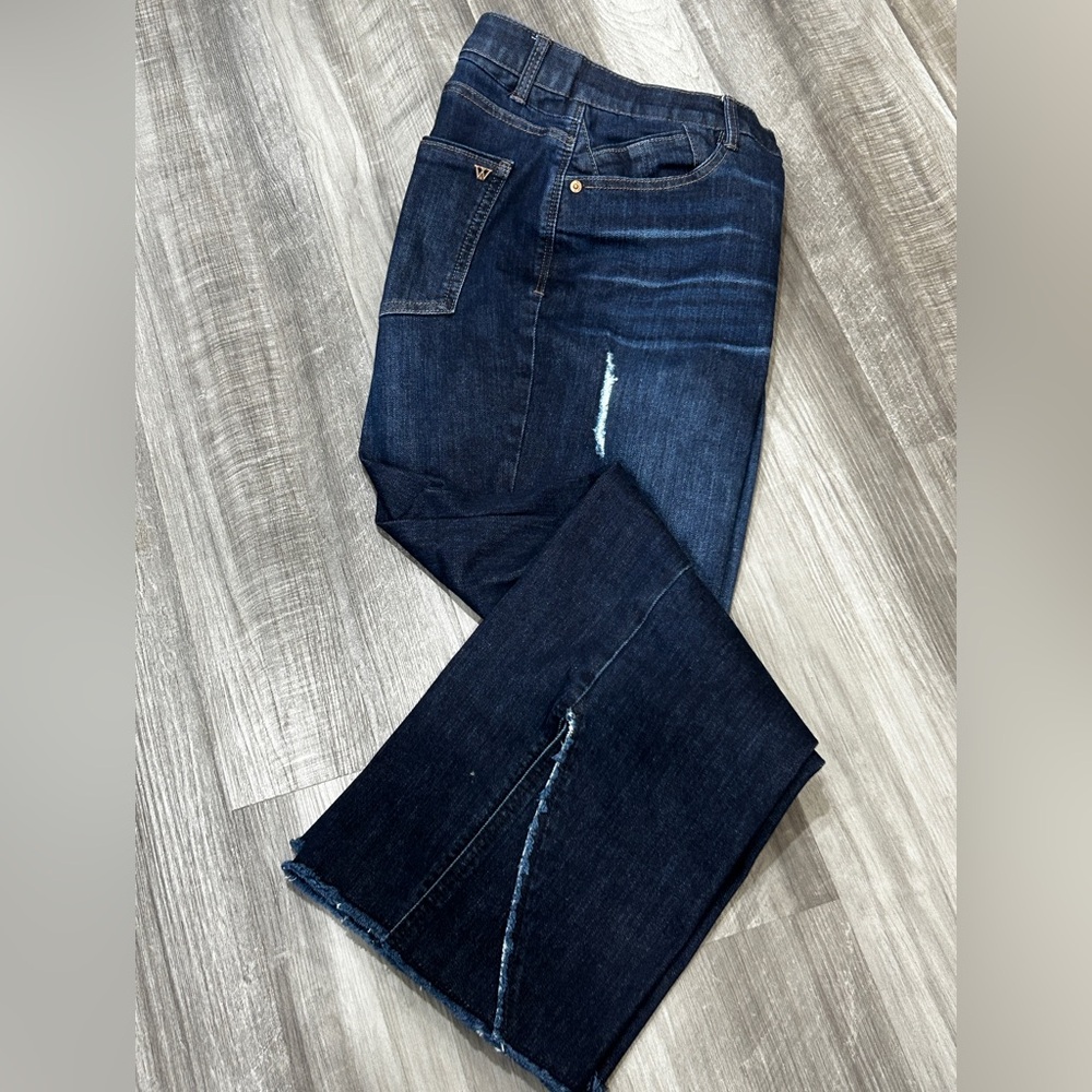 Wit and Wisdom Ab-solution High waisted crop bootcut with split hem - Picture 3 of 7